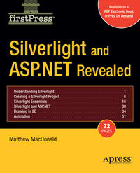 Vorderes Coverbild Silverlight and ASP.NET Revealed