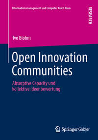 Vorderes Coverbild Open Innovation Communities