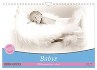 Vorderes Coverbild Babys - Willkommen im Leben (Wandkalender 2025 DIN A4 quer), CALVENDO Monatskalender
