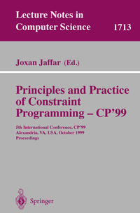 Vorderes Coverbild Principles and Practice of Constraint Programming - CP'99