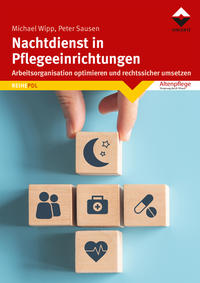 Vorderes Coverbild Nachtdienst in Pflegeeinrichtungen