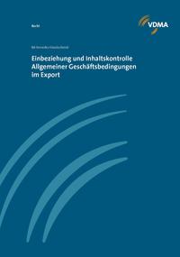 Vorderes Coverbild Einbeziehung und Inhaltskontrolle Allgemeiner Geschäftsbedingungen im Export