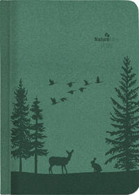 Vorderes Coverbild Alpha Edition - Wochen-Minitimer Nature Line Forest 2025 Taschenkalender, 10x15,2cm, Kalender mit 192 Seiten, Notizbereich, Adressteil, Monatsübersicht und internationales Kalendarium
