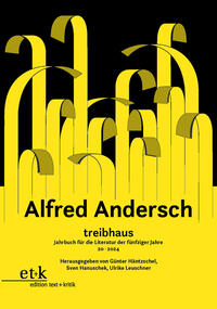 Vorderes Coverbild Alfred Andersch