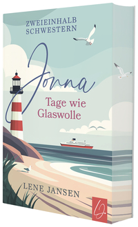 Vorderes Coverbild Jonna - Tage wie Glaswolle | Mit wunderschönem limitierten Farbschnitt