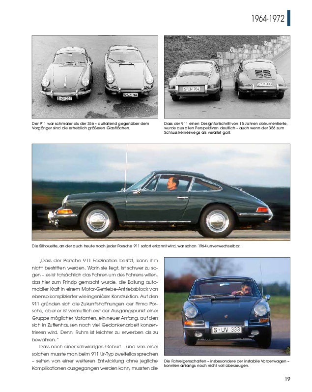 Beispielinhalt (Bild) Porsche 911 - 60 Jahre Sportwagenkultur! Alle Modell-Generationen