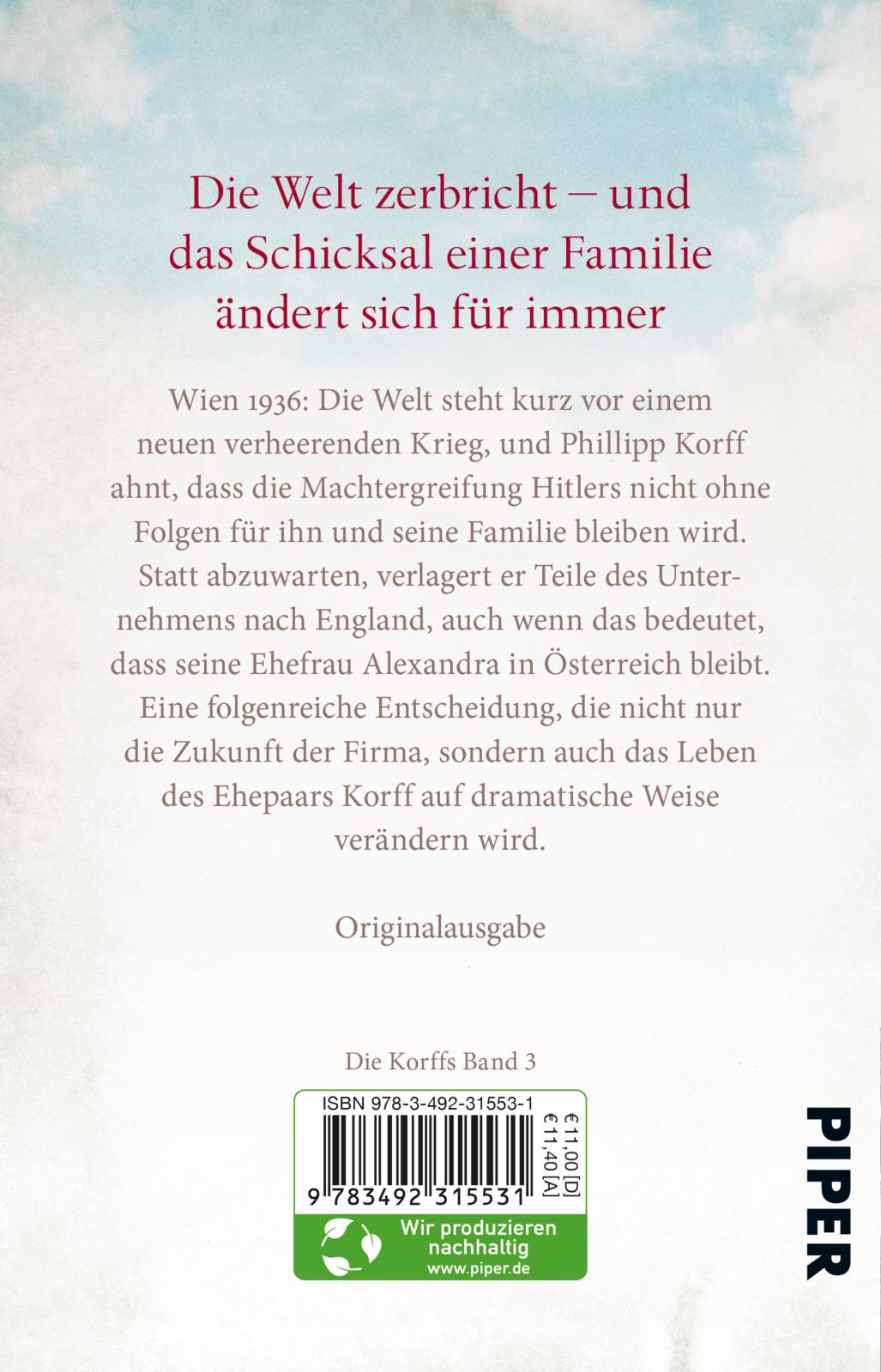 Rückseitencover Wie ein Licht in dunkler Zeit