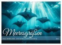 Vorderes Coverbild Meeresgrößen (Wandkalender 2025 DIN A2 quer), CALVENDO Monatskalender
