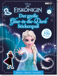 Vorderes Coverbild Disney Die Eiskönigin: Der große Glow-in-the-Dark-Stickerspaß