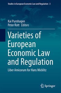 Vorderes Coverbild Varieties of European Economic Law and Regulation