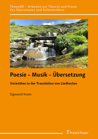Vorderes Coverbild Poesie – Musik – Übersetzung