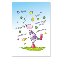 Vorderes Coverbild Oups Postkarte
