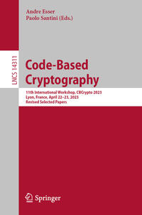 Vorderes Coverbild Code-Based Cryptography