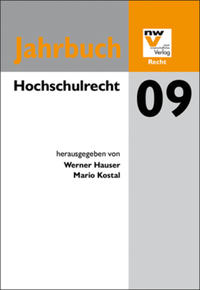 Vorderes Coverbild Hochschulrecht