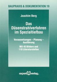 Vorderes Coverbild Das Düsenstrahlverfahren im Spezialtiefbau