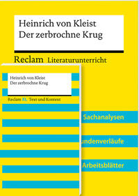 Vorderes Coverbild Paket für Lehrkräfte »Heinrich von Kleist: Der zerbrochne Krug« (Textausgabe und Lehrerband). 2 Bände eingeschweißt