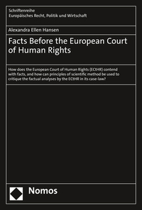 Vorderes Coverbild Facts Before the European Court of Human Rights