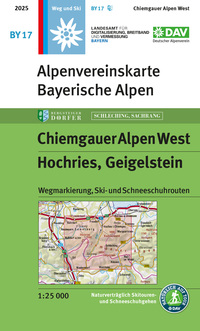 Vorderes Coverbild Chiemgauer Alpen West, Hochries, Geigelstein
