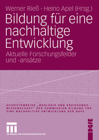 Vorderes Coverbild Bildung für eine nachhaltige Entwicklung