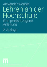 Vorderes Coverbild Lehren an der Hochschule