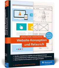 Vorderes Coverbild Website-Konzeption und Relaunch