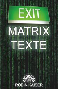Vorderes Coverbild Exit Matrix Texte