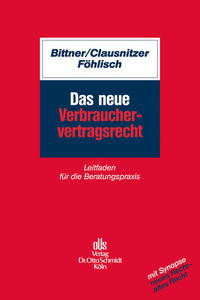 Vorderes Coverbild Das neue Verbrauchervertragsrecht