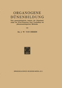 Vorderes Coverbild Organogene Dünenbildung
