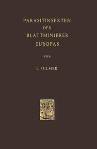 Vorderes Coverbild Parasitinsekten der Blattminierer Europas