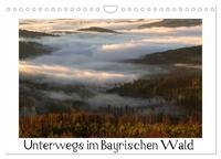 Vorderes Coverbild Unterwegs im Bayrischen Wald (Wandkalender 2025 DIN A4 quer), CALVENDO Monatskalender