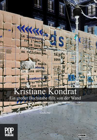 Vorderes Coverbild Ein großer Buchstabe fällt von der Wand
