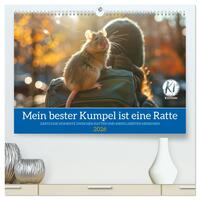 Vorderes Coverbild Mein bester Kumpel ist eine Ratte (hochwertiger Premium Wandkalender 2026 DIN A2 quer), Kunstdruck in Hochglanz