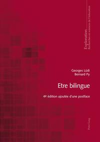 Vorderes Coverbild Etre bilingue