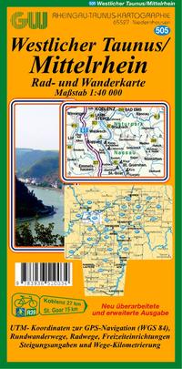 Vorderes Coverbild 505 Westlicher Taunus /Mittelrhein