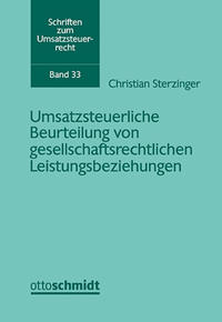 Vorderes Coverbild Umsatzsteuerliche Beurteilung von gesellschaftsrechtlichen Leistungsbeziehungen