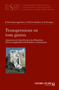 Vorderes Coverbild Transgressions en tous genres