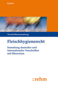 Vorderes Coverbild Fleischhygienerecht