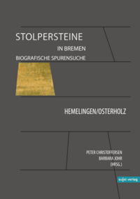 Vorderes Coverbild Stolpersteine in Bremen Band VII