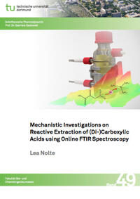 Vorderes Coverbild Mechanistic Investigations on Reactive Extraction of (Di-)Carboxylic Acids using Online FTIR Spectroscopy