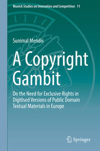 Vorderes Coverbild A Copyright Gambit