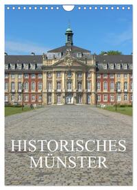 Vorderes Coverbild Historisches Münster (Wandkalender 2025 DIN A4 hoch), CALVENDO Monatskalender