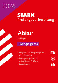Vorderes Coverbild STARK Biologie - Abitur 2026 Thüringen - Prüfungsvorbereitung