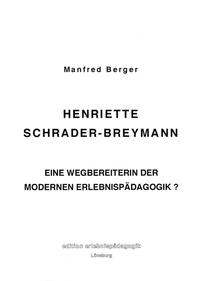Vorderes Coverbild Henriette Schrader-Breymann