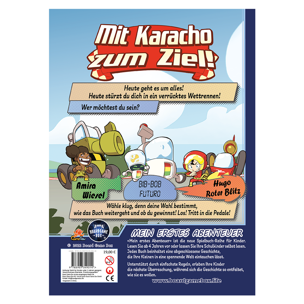 Rückseitencover Mit Karacho zum Ziel!
