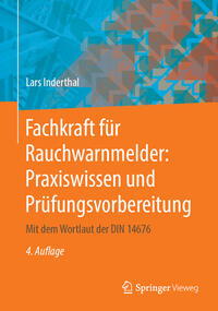 Vorderes Coverbild Fachkraft für Rauchwarnmelder: Praxiswissen und Prüfungsvorbereitung