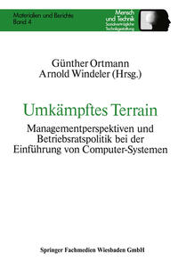 Vorderes Coverbild Umkämpftes Terrain