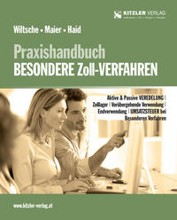 Vorderes Coverbild Praxishandbuch BESONDERE Zoll-Verfahren