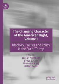 Vorderes Coverbild The Changing Character of the American Right, Volume I