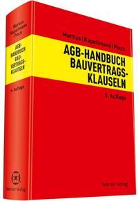 Vorderes Coverbild AGB-Handbuch Bauvertragsklauseln