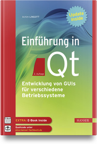 Vorderes Coverbild Einführung in Qt